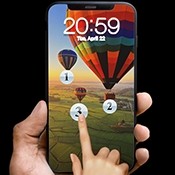 触摸锁屏