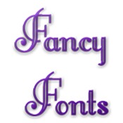 花式字体