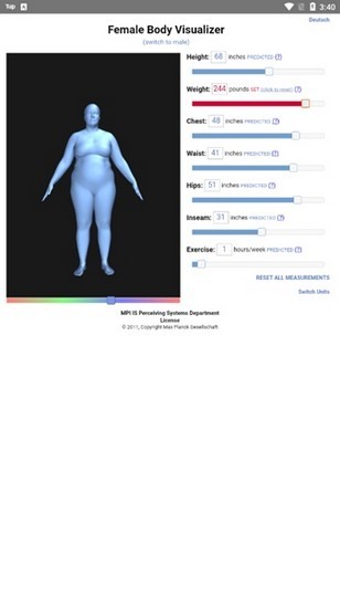 bodyvisualizer模拟器