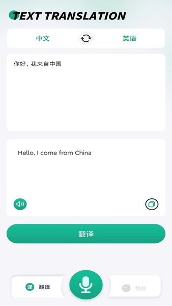 讲话和翻译-翻译器