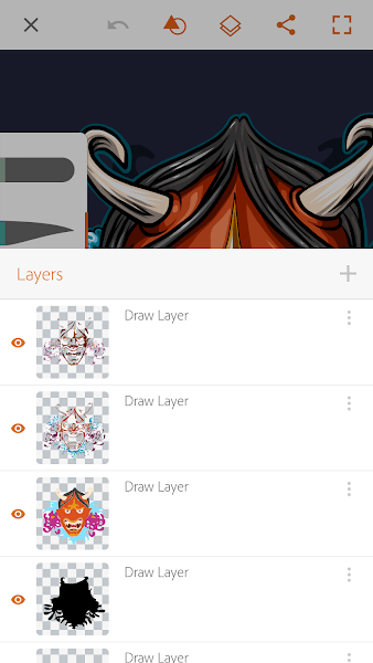Adobe Draw绘画