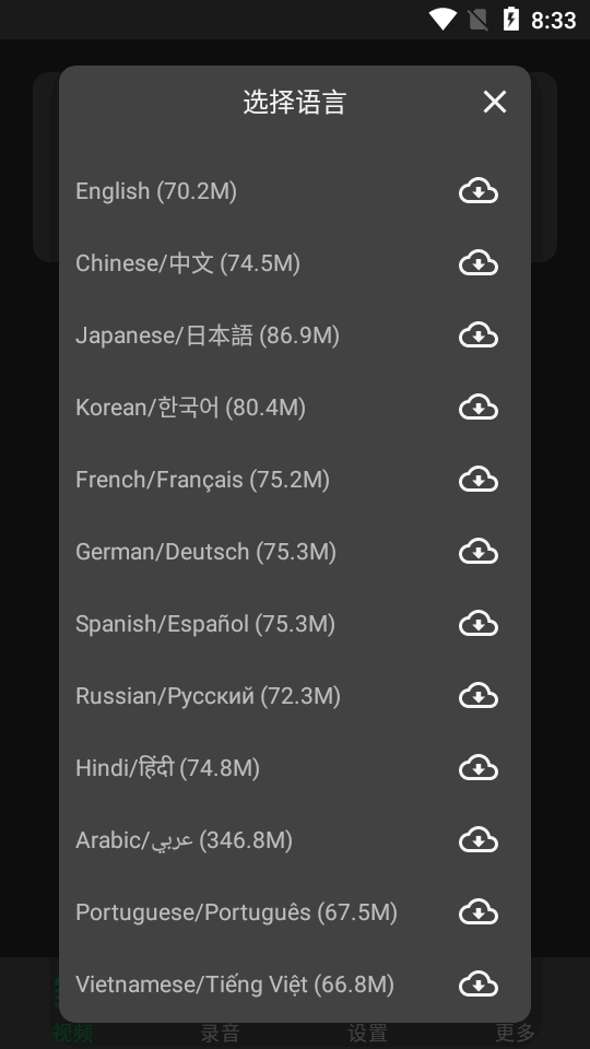 实时字幕翻译(Live Caption)