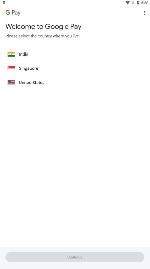 谷歌支付GPay