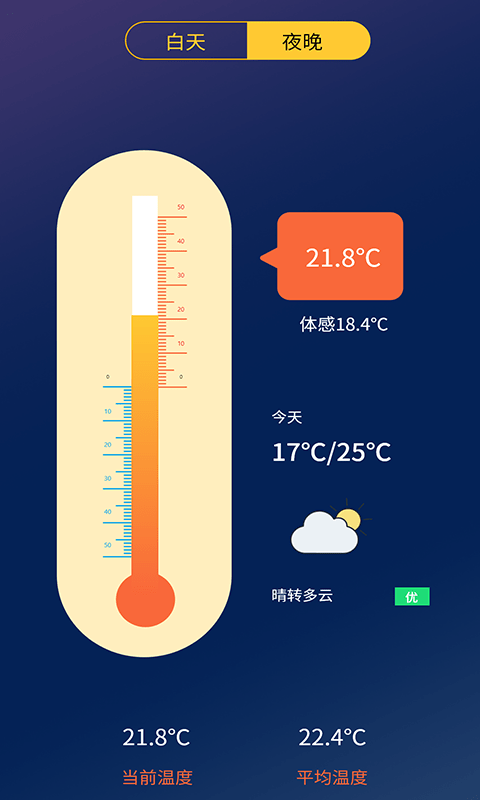 极简温度计-室温测量助手